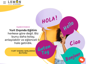'lemonacademy.co.uk' screenshot