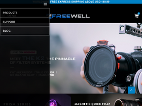 'freewellgear.com' screenshot