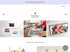 kellykay.com homepage screenshot