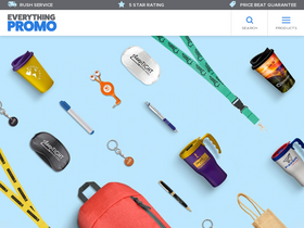 'everythingpromo.com' screenshot