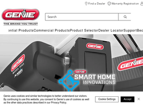 'geniecompany.com' screenshot