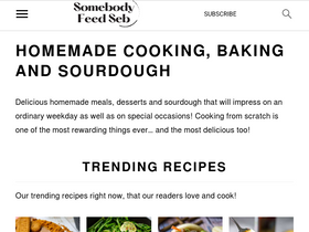 'somebodyfeedseb.com' screenshot
