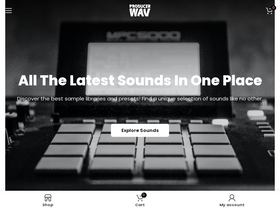 'producerwav.com' screenshot
