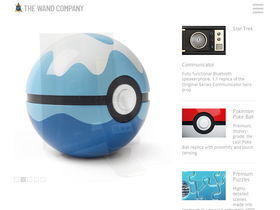 'thewandcompany.com' screenshot
