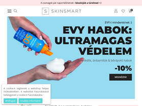 skinsmart.hu homepage screenshot