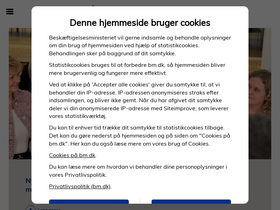 'amportal.bm.dk' screenshot