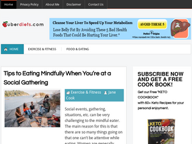 'uberdiets.com' screenshot