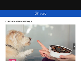 'megacurioso.com.br' screenshot