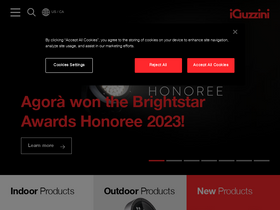 'iguzzini.com' screenshot