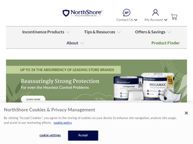 'northshorecare.com' screenshot