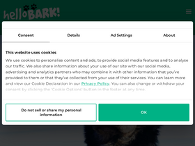 'hellobark.com' screenshot