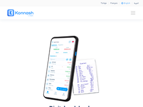 'konnash.app' screenshot