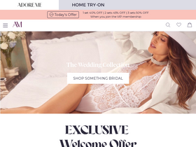 'adoreme.com' screenshot