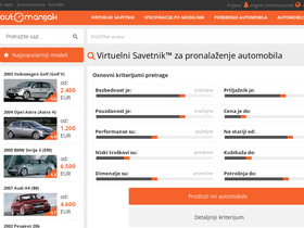 'automanijak.com' screenshot