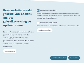 'kindengezin.be' screenshot
