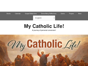 'mycatholic.life' screenshot
