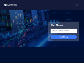 'multimining.website' screenshot