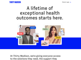 'thirtymadison.com' screenshot