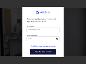 'alumni.education' screenshot