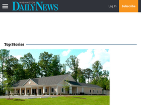 'thewashingtondailynews.com' screenshot
