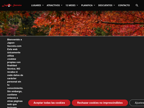 'japon-secreto.com' screenshot