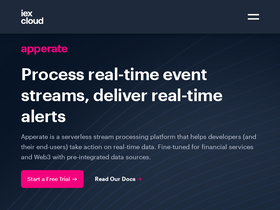 'iexcloud.io' screenshot