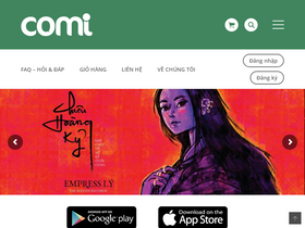 'comi.mobi' screenshot