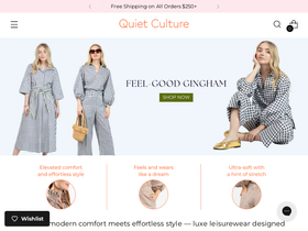 quietculture.com homepage screenshot