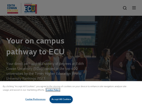 'edithcowancollege.edu.au' screenshot