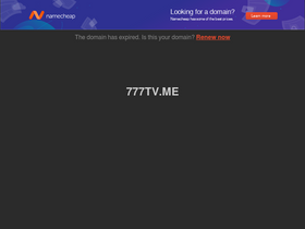 '777tv.me' screenshot