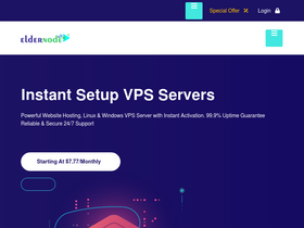 'eldernode.com' screenshot