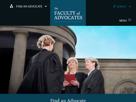 'advocates.org.uk' screenshot