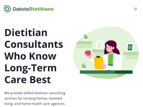 'dakotadietitians.com' screenshot