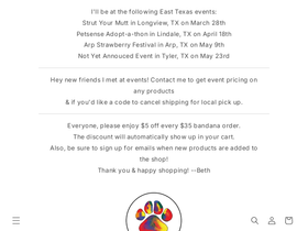fabfurballs.com homepage screenshot
