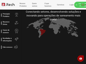 'aguasdeguaramirim.jtech.com.br' screenshot