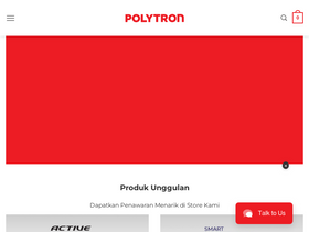 'polytron.co.id' screenshot