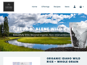 northernlatfoods.com homepage screenshot