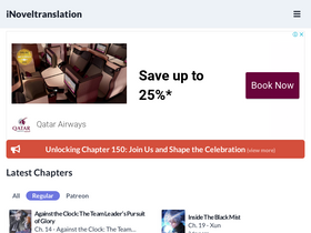 'inoveltranslation.com' screenshot