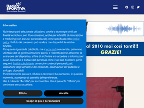 'radiosportiva.com' screenshot