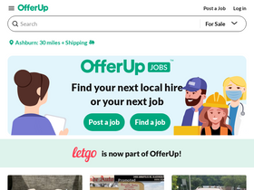 'offerup.co' screenshot