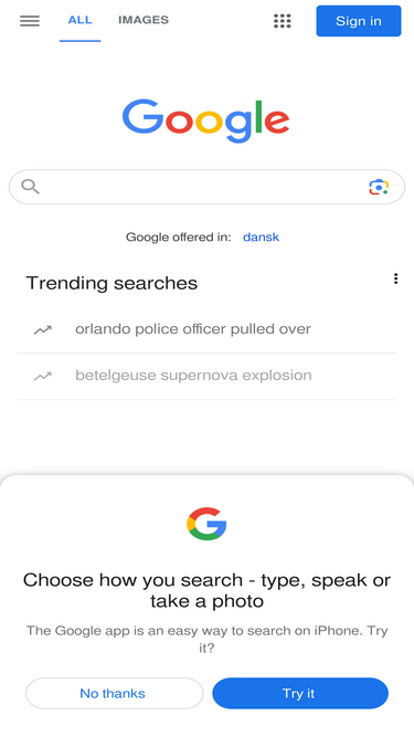 google.dk