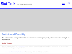'stattrek.com' screenshot