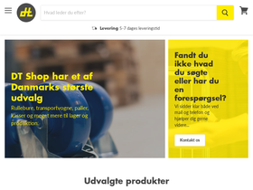 Dtshop homepage screenshot