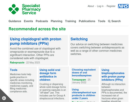 'sps.nhs.uk' screenshot