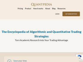 'quantpedia.com' screenshot