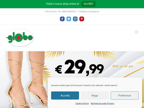 'globomoda.com' screenshot