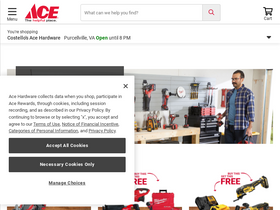 'acehardware.com' screenshot