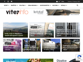 'vitez.info' screenshot