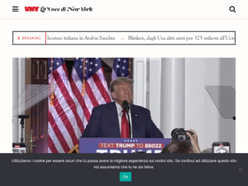 'lavocedinewyork.com' screenshot