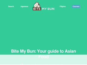 'bitemybun.com' screenshot